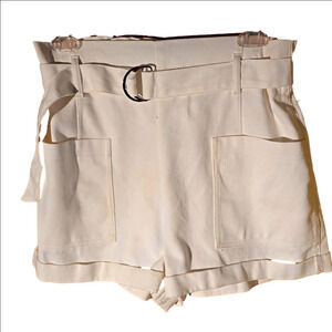 Fashion Nova Sundays Are For Brunch Denim Belted Shortie Shorts Women's M
